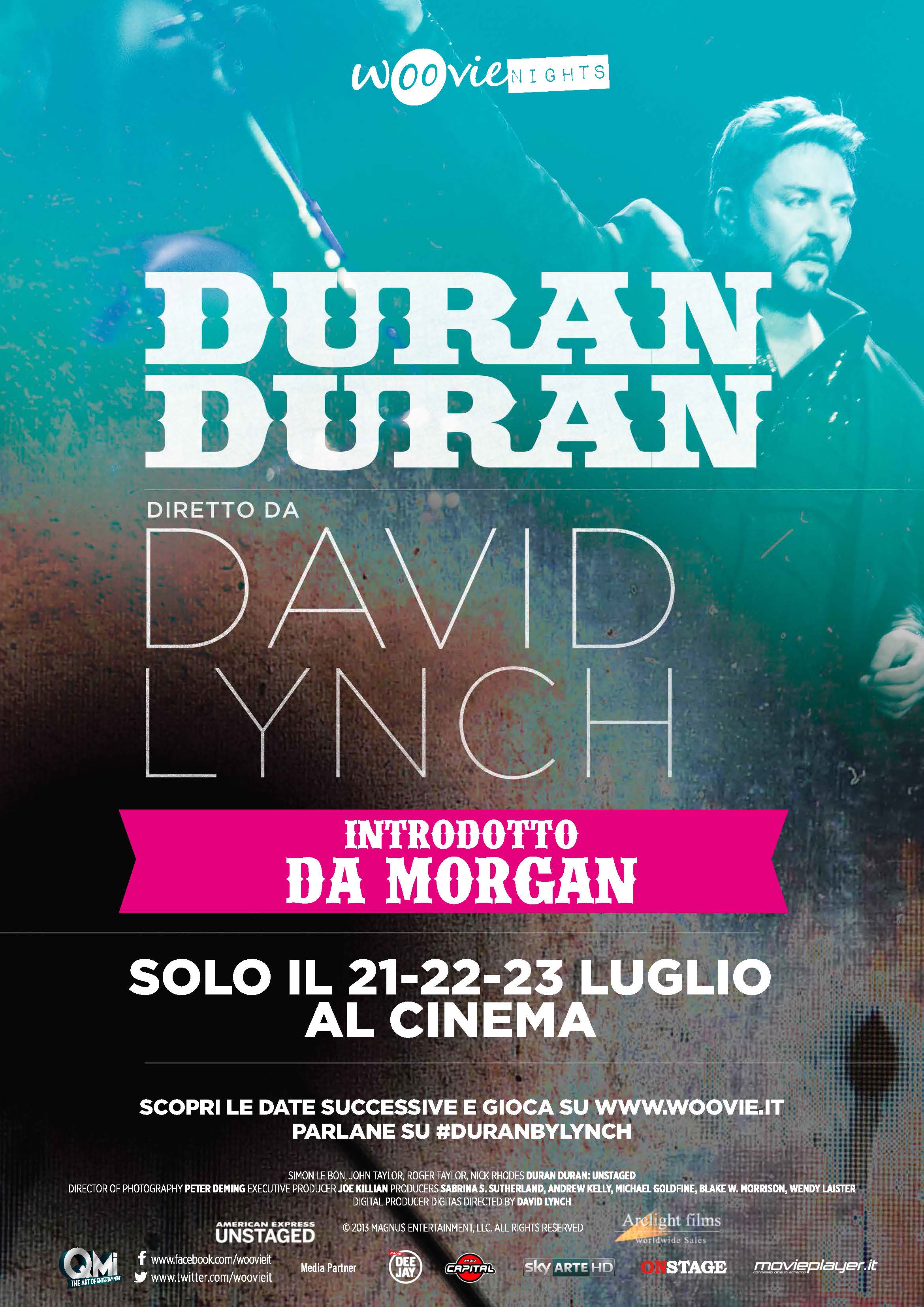 Duran Duran: Unstaged by David Lynch - introduzione di Morgan